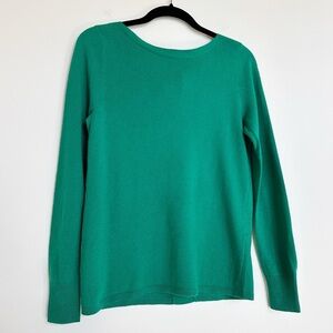 Banana Republic Kelly Green Filpucci Tie Back Sweater XS